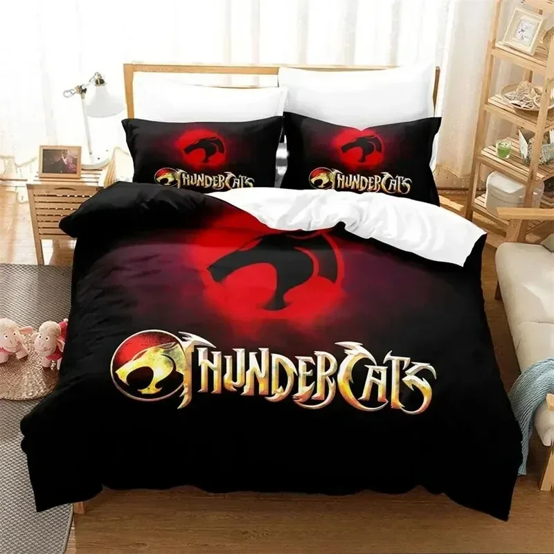 Thundercats 3D NEW Duvet Cover Pillowcase Bedding Set Adult Boy Girl Bedroom Decoration Children Single Double Large