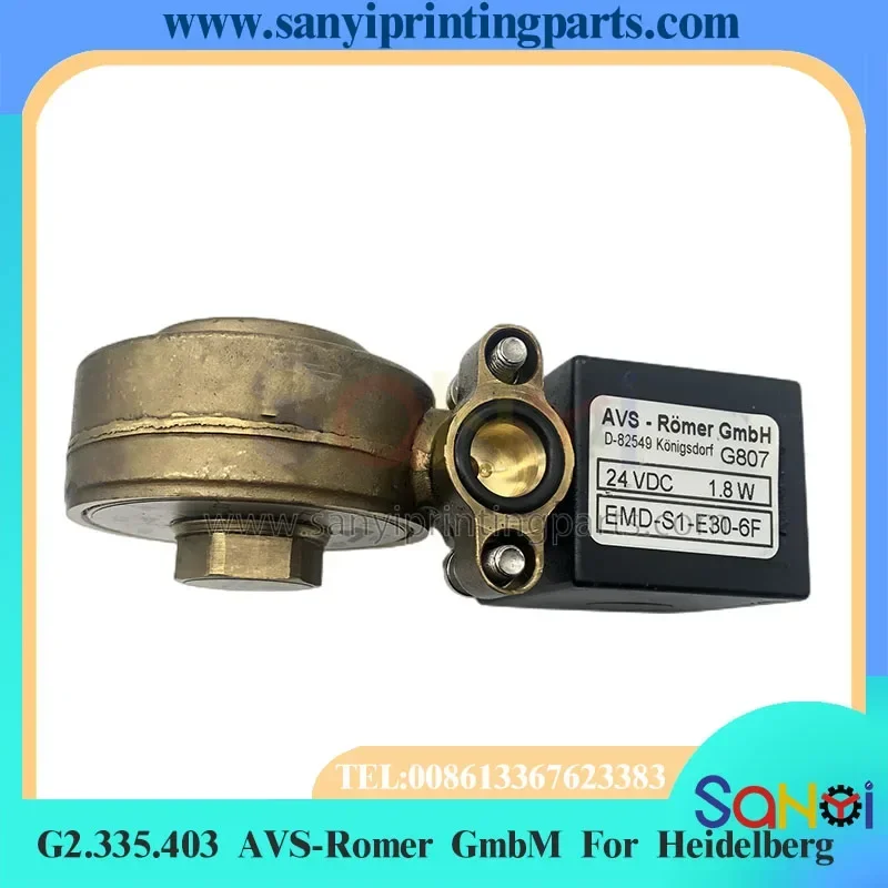 1 조각 원래 분해 G2.335.403 AVS-Romer D-82549 G807 24 VDC 1.8W EMD-S1-E30-6F Heidelebrg 기계 부품 용