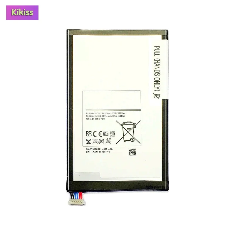 Replacement Tablet Battery For Samsung Galaxy Tab 4 8.0 T330 SM T331 T331C T335 EB-BT330FBE 4450mAh