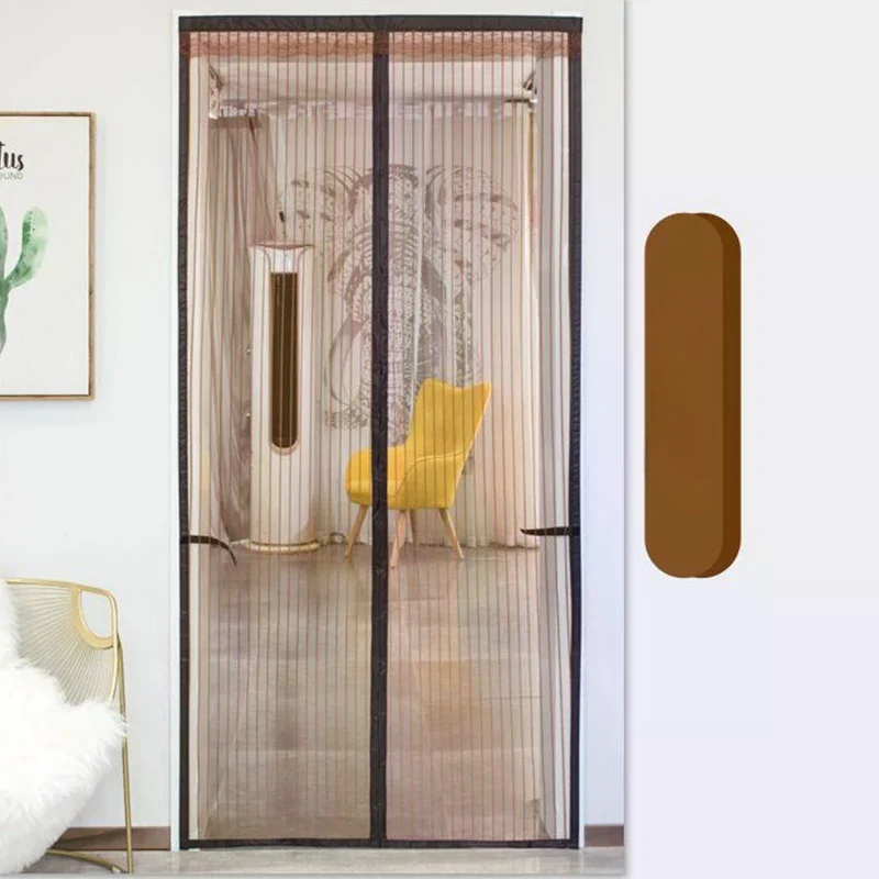 Screen Door Mesh Curtain Anti Mosquito Fly  Net -Proof Mesh Door Curtain For Home Kitchen Windows And Doors