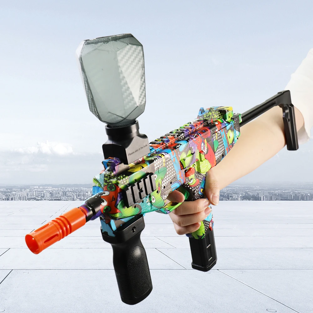 MP9 充電式電動ブラスター - チームバトル用自動屋外おもちゃ銃 - 理想的なギフト (弾丸は含まれません)