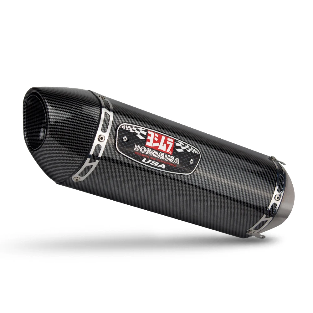 

51mm Universal Motorcycle Yoshimura R77 Modified Exhaust Pipe Db Killer For R3 R25 Pcx125 150 Cbr500r Xmax300