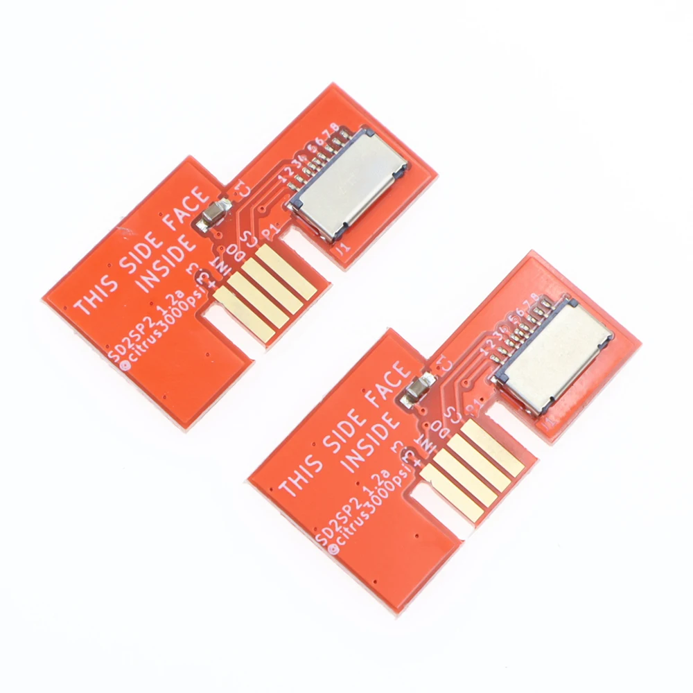 อะแดปเตอร์การ์ด Micro SD SD2SP2 รุ่น 1.0 สำหรับ GameCube NGC SDLoad SDL จำนวน 1-10 ชิ้น