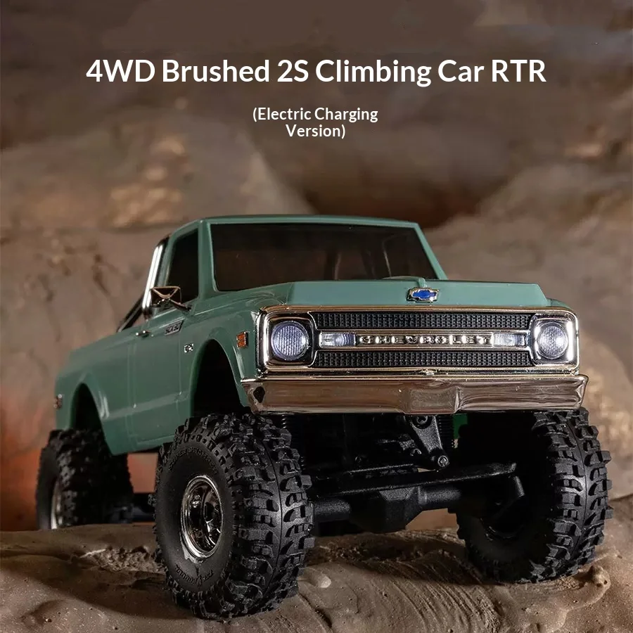Axial Scx30 1/30 K10 Rc Car 4wd Brushed Electric Off Road Crawler Rtr Hobby Vehicle For Adult Hobby Collectible Gift for RC Fans