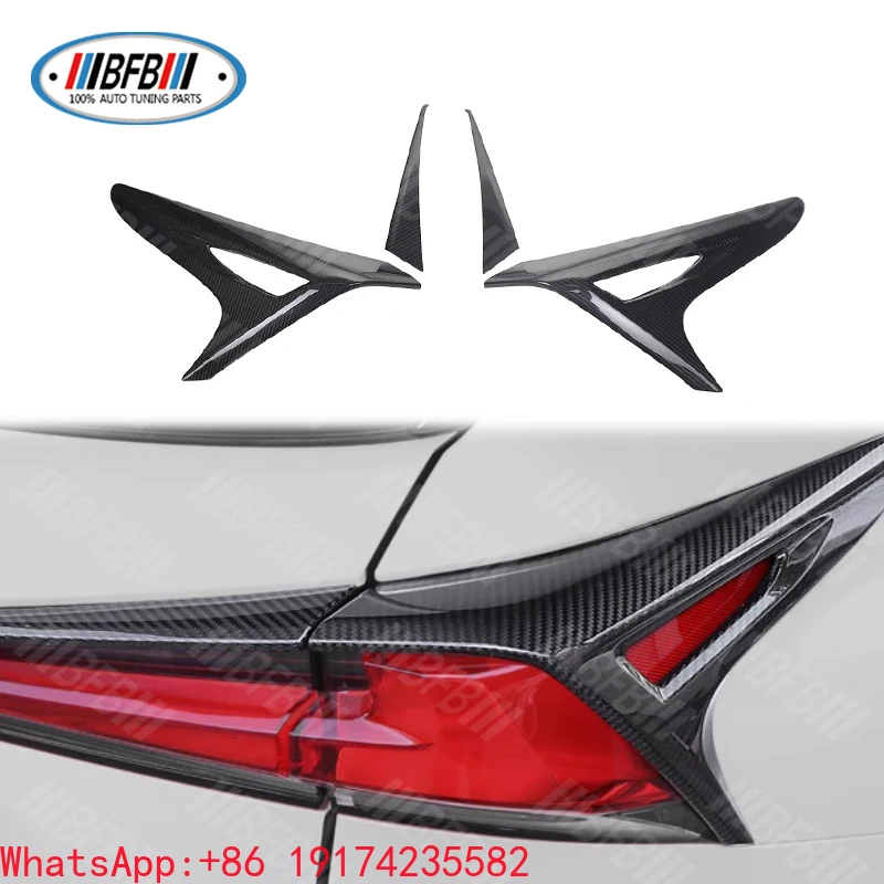 

Real Carbon Fiber Rear Tail Light Cover for 2015-2017 Lexus NX200T 300H Exterior Accessories