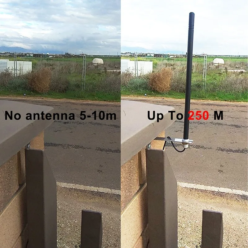 315MHz Garage Door Wireless Signal Repeater 200M Range Radio Signal Booster Antenna for Gate Remote System