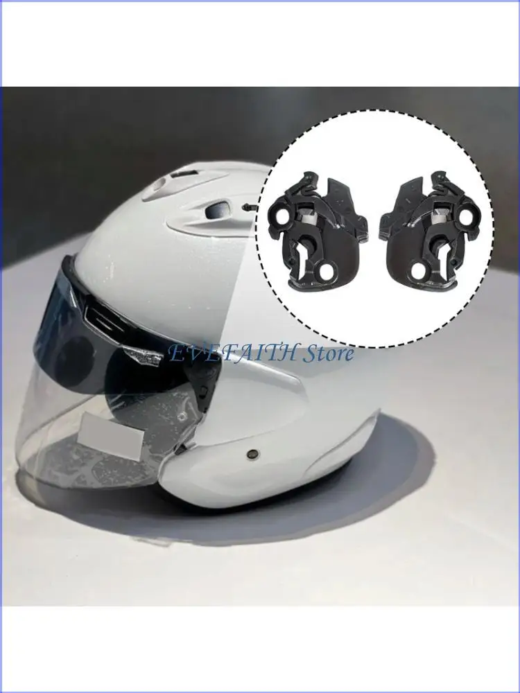 

124B Plastic Motorcycle Helmets Visors Base Secure Mounting System Enhanced Visibility Lightweight Design For Select Model
