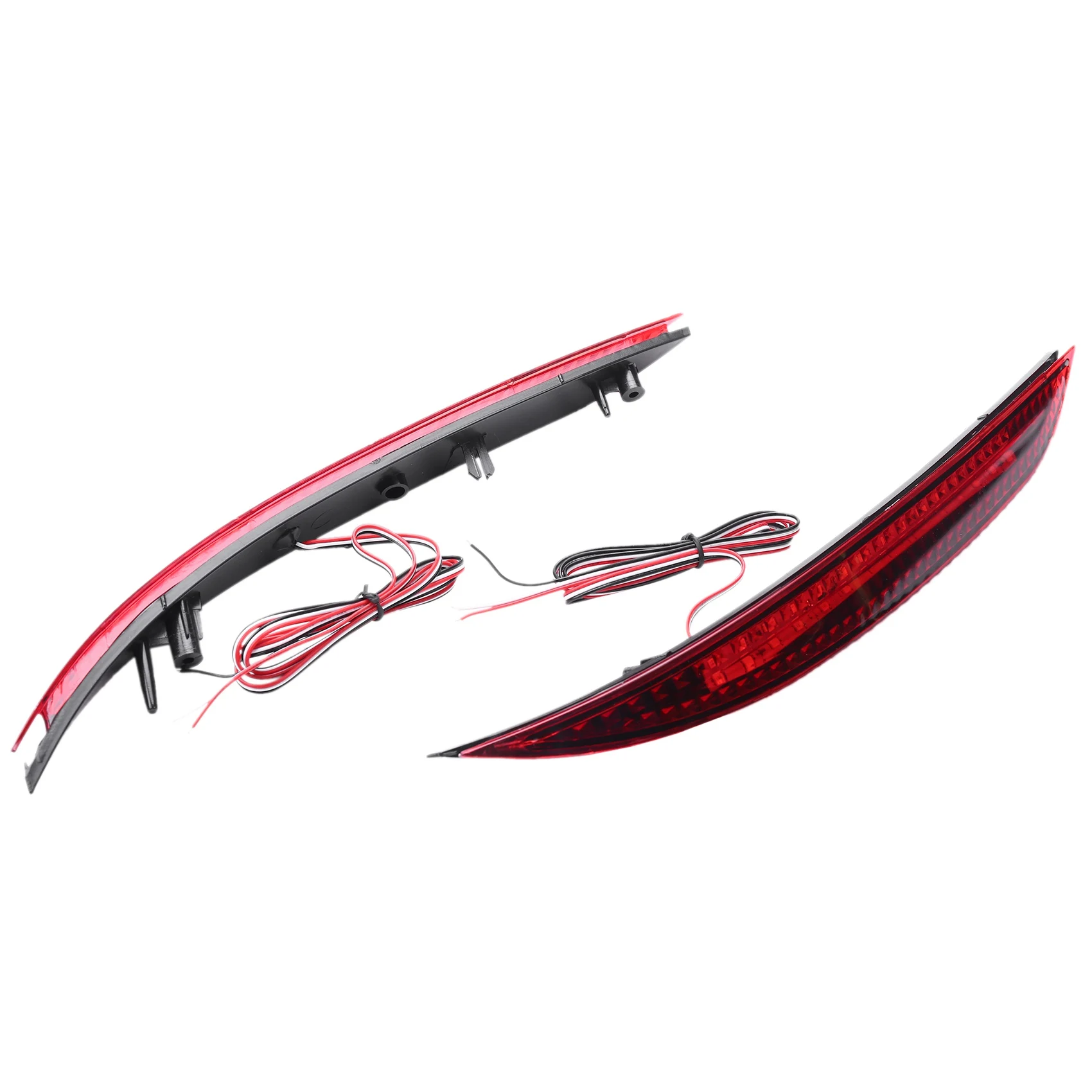 2PCS for Kia K3 Cerato Forte 2012 2013 2014 Car Red Len Led Rear Bumper Reflector LED Stop Brake Light Tail Fog Parking