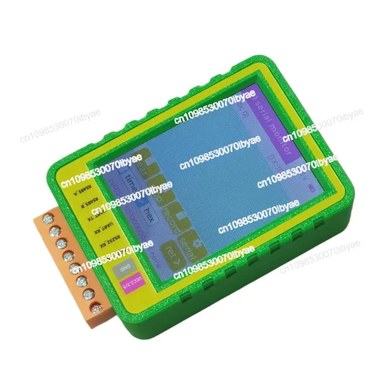 

6-in-1 Handheld Serial Port Debugger IUART K1 6 Conversion Modes Touch Screen Operation Modbus Master/Slave