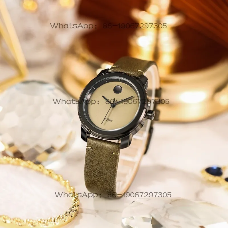 

Customized simple temperament personalized fashion scale-free watch French quartz women's watch trend watch light luxury