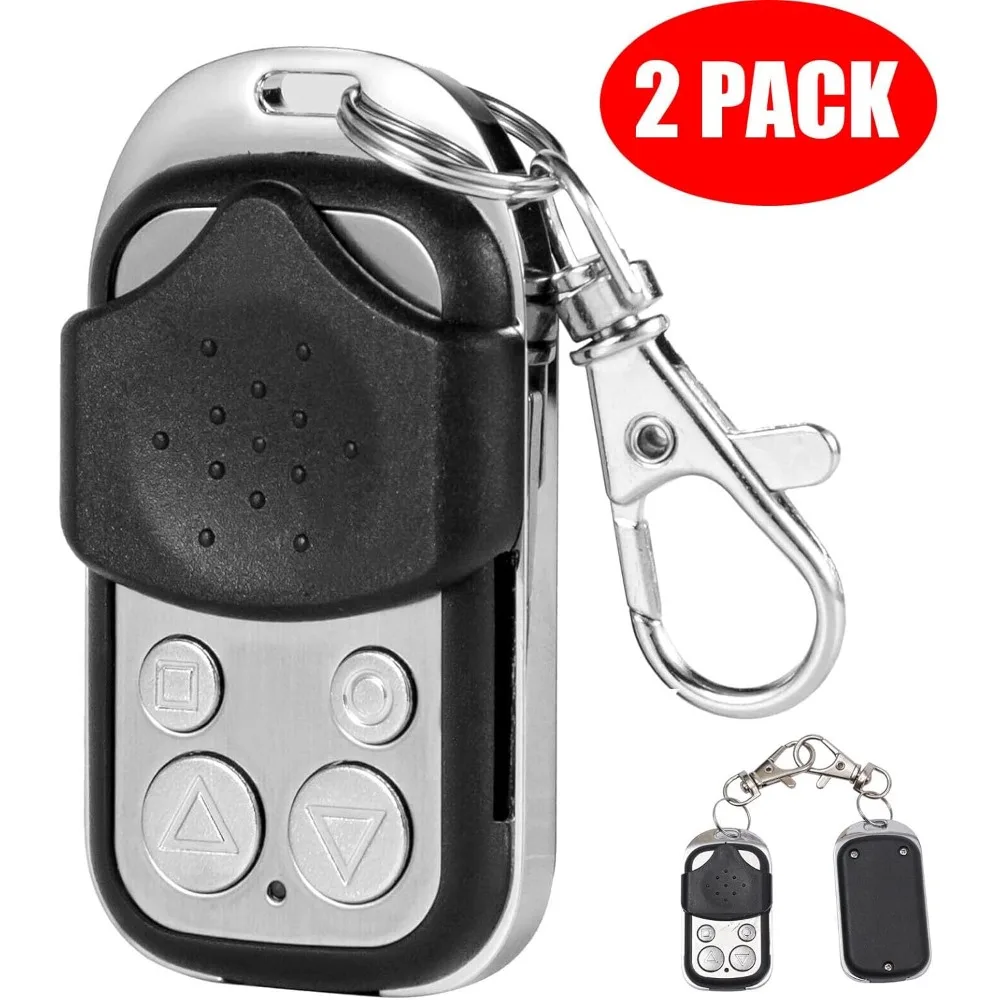 2 Remote Controls for Automatic Sliding Gate Opener 433MHZ (Only 2 Remote Controls)