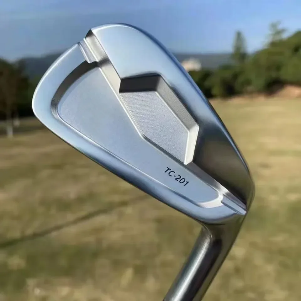 LISM Golf Irons Mens TC201 Iron Set Golf Clubs Sliver Heads TC-201 4-9P 7pcs Steel/Graphite Shaft with Headcover - Image 3