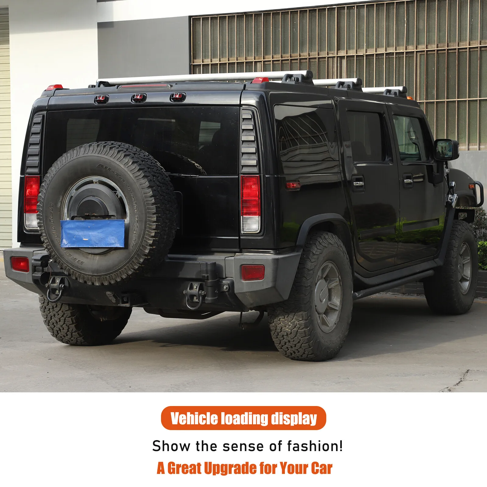 6 قطعة ABS لامع أسود سقف السيارة الخارجي غطاء خفيف ل هامر H2 SUV SUT 2003-2009 مصباح السقف حماية اكسسوارات الكسوة