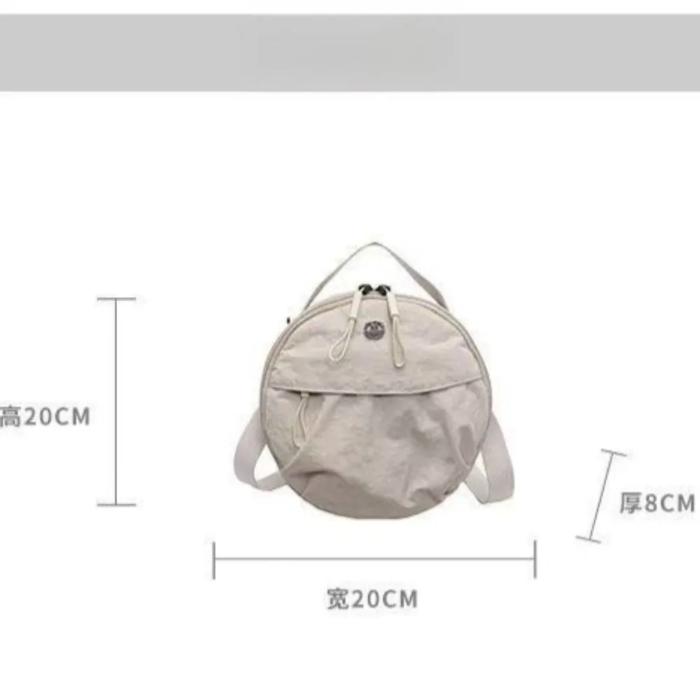 لطيف الكورية نمط النايلون حقيبة كتف الهاتف المحمول تخزين محفظة صغيرة مستديرة حقيبة حقائب المحفظة حقائب صغيرة حقيبة كروسبودي الفتيات