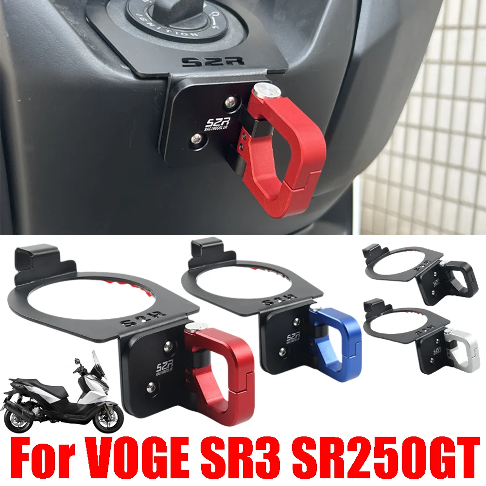 For VOGE SR3 SR 3 250 SR250GT SR250 GT SR 250GT SR 250 GT Motorcycle Accessories Helmet Hook Luggage Storage Bag Hanger Holder