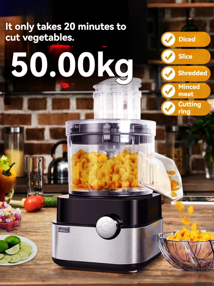 業務用電動スライサー、肉挽き機、食品加工機、果物・野菜スライサー、万能ツール