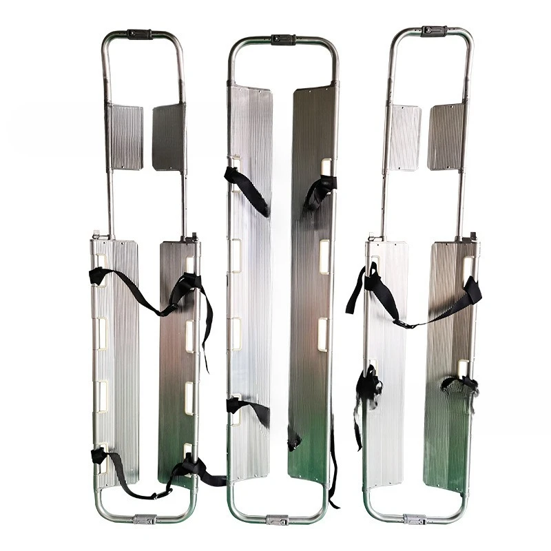 Shovel Stretcher Aluminum Alloy Stretcher Retractable Folding 120 Ambulance Fracture Support Emergency Fire
