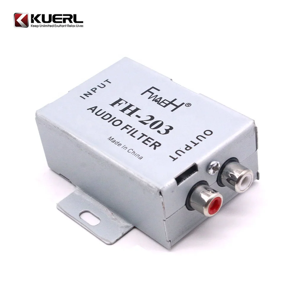 High Quality Iron Shell Noise Reducer Car Amplifier Noise Filter FH-203
