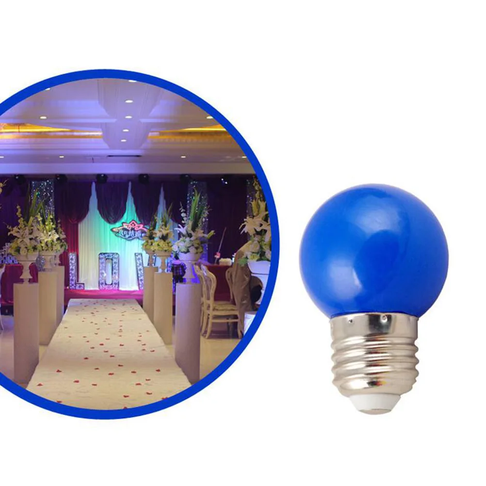 

10Pcs Colorful Waterproof Outdoor Marquee Light Decorative Lights Color Led Hanging Lamp E27 Marquee Lamps for Party Garden