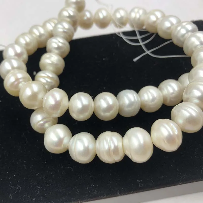 [ELEISPL Wholesale 4 Strands 10-11mm Freshwater Pearl Loose Strings Pink Or White #22010284