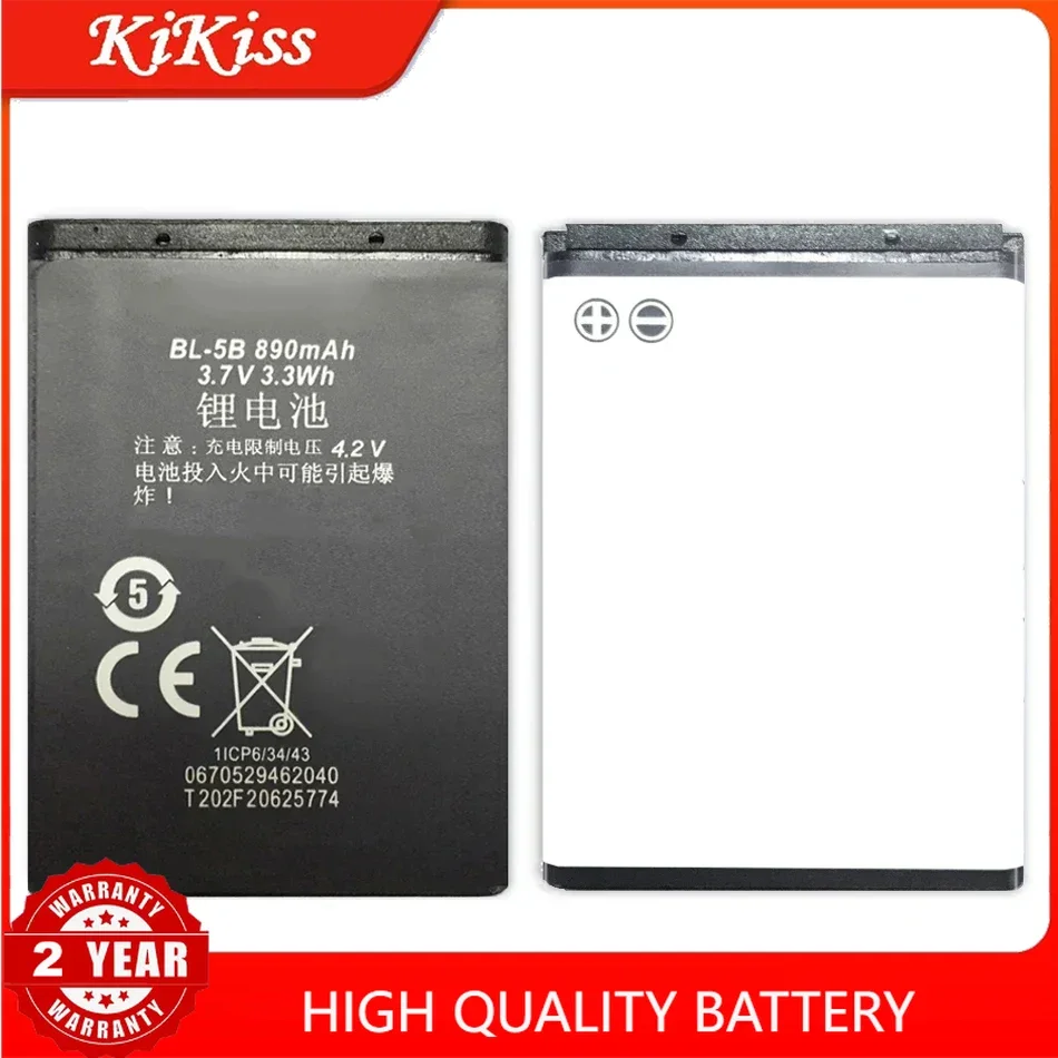 BL-4J BL-4YW BL-L4A BL 5B/5C/5CA/5CT/5F/5H/5J/5T BP 5T/3L/4L/5M/5Z Battery For Nokia Lumia C6 925 N91 C5 N96 630 X6 820 535 E90