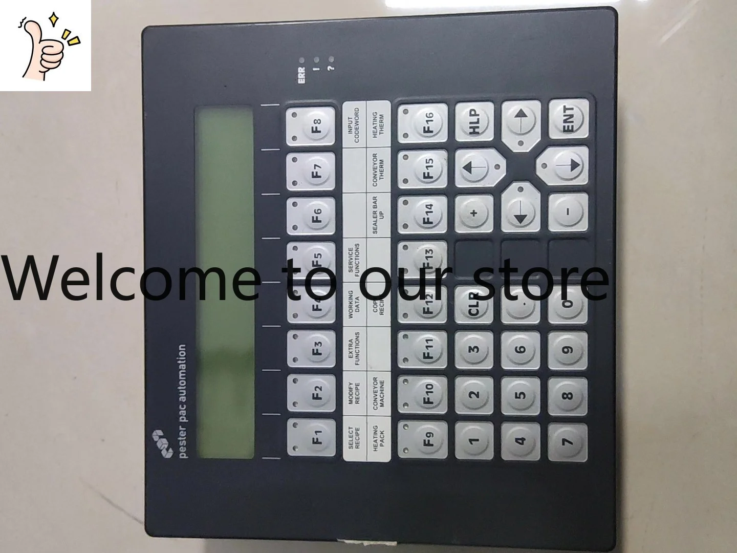 LAUER Raul Human-machine Interface PCS090.5 Disassembly Spot Bargaining, Function Package