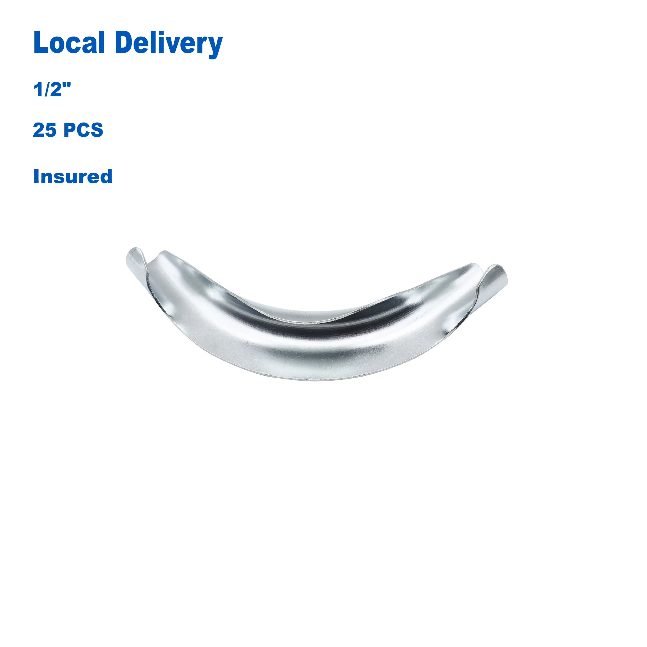 

KING SMART 1/2" PEX Tubing Bend Support; Iron; 25 Pcs/Case; 81353