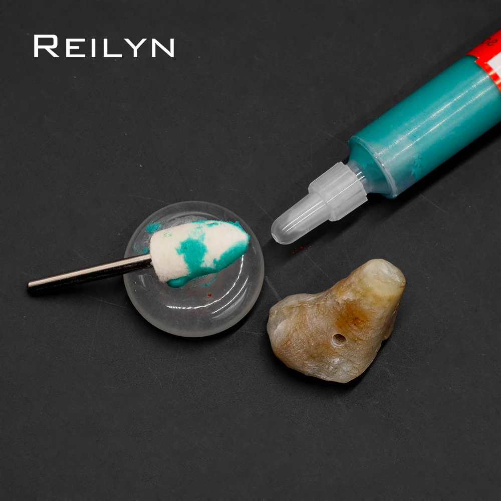 5pcs/set diamond polishing paste syringe grinding paste 0.5-10W polishing agent for jade woodworking metal surface grinding