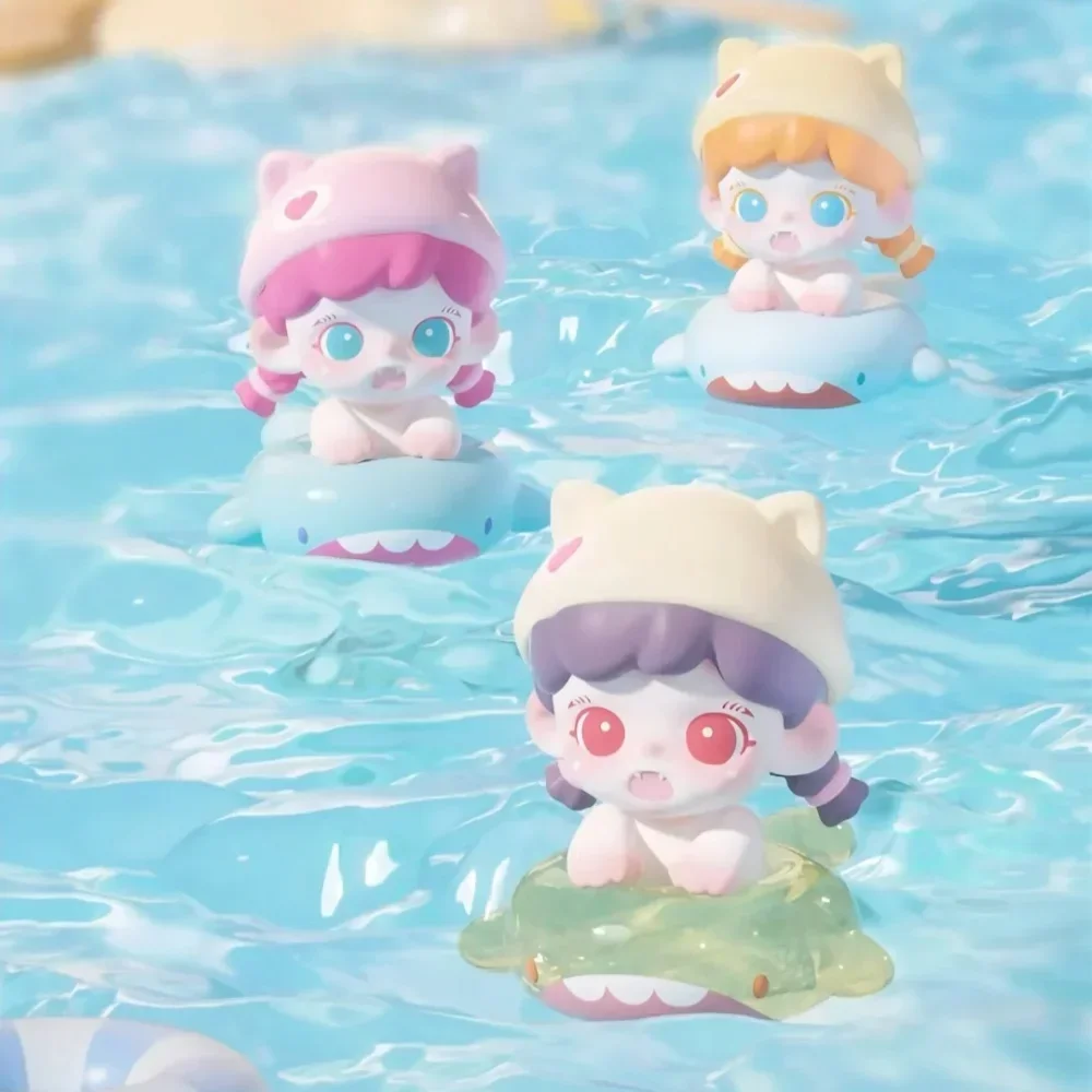 

TNTSPACE3 Pool Party Series Blind Box Pop Doll Desktop Decoration Mystery Box Surprise Gift Collection Decoration Summer Toys
