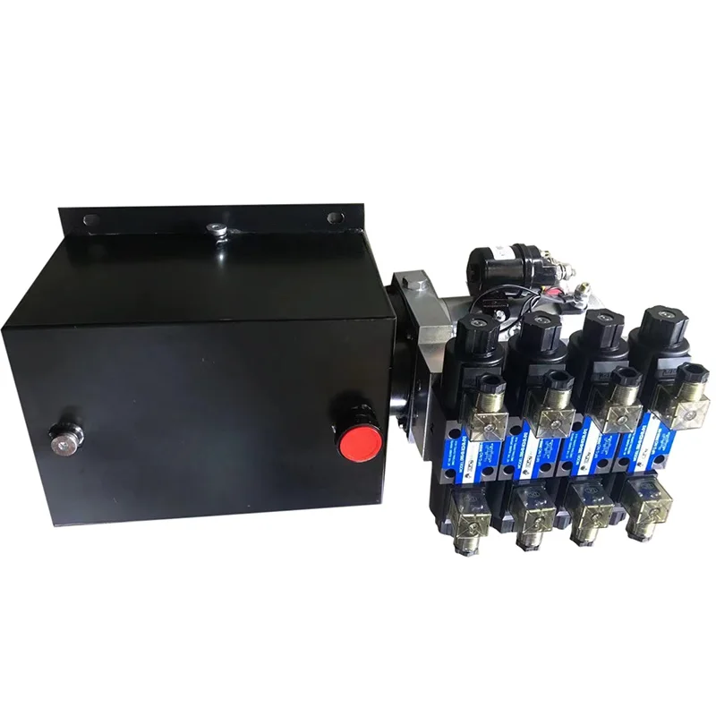 9MPa-25Mpa multi-channel hydraulic power unit 12V/24v other hydraulic components