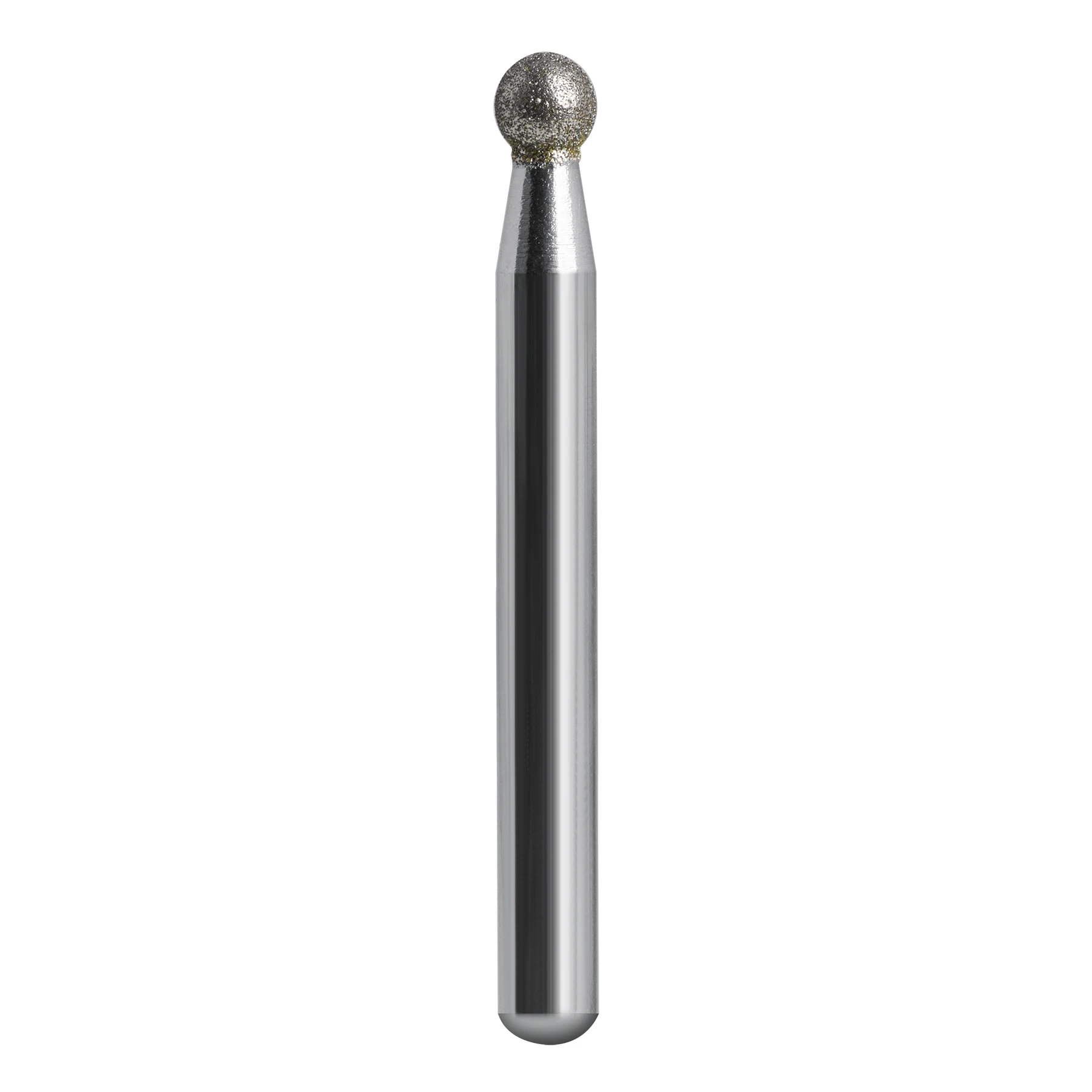 6mm Shank Spherical Diamond Grinding Head for Polishing Jade Metal Molds Alloy Cutting Tools Wood Etc