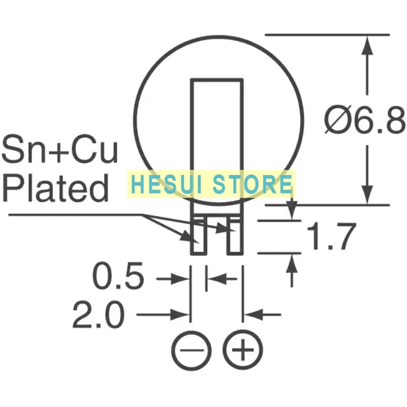 1/10 Uds 3,3 V 0,22 F chip condensador Farad DCK-3R3E224U-E DCK-3R3E224U supercondensador ultracondensador supercondensador