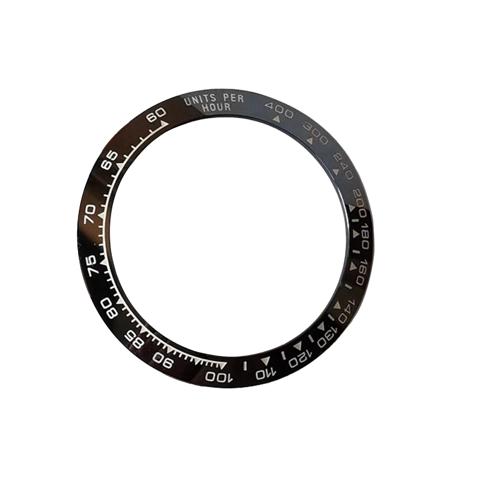 แหวนอะไหล่สำหรับนาฬิกาเดย์โทนาคอสโมกราฟเซรามิกเรืองแสงสีเขียวน้ำเงิน38.5มม./39.3มม. อุปกรณ์116500