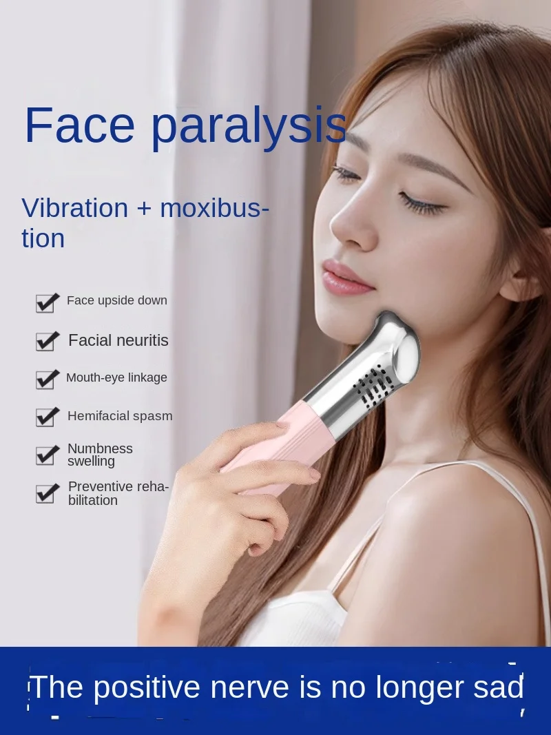 

facial paralysis moxibustion hot compress sequelae recovery and rehabilitation instrument