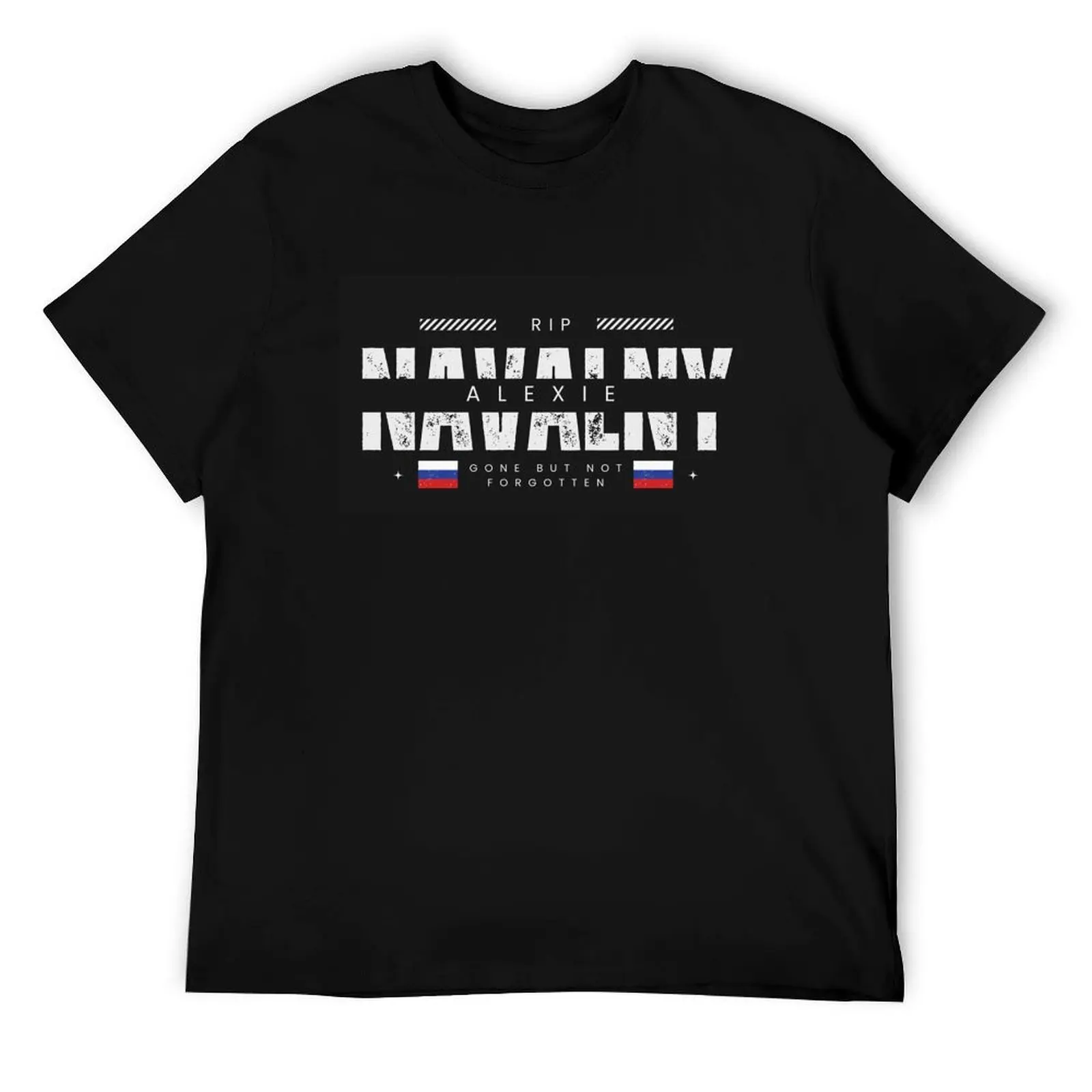 

RIP Alexei Navalny,Gone but not forgotten T-Shirt black cotton t-shirt plain for man package man t shirts for men casual T-Shirt