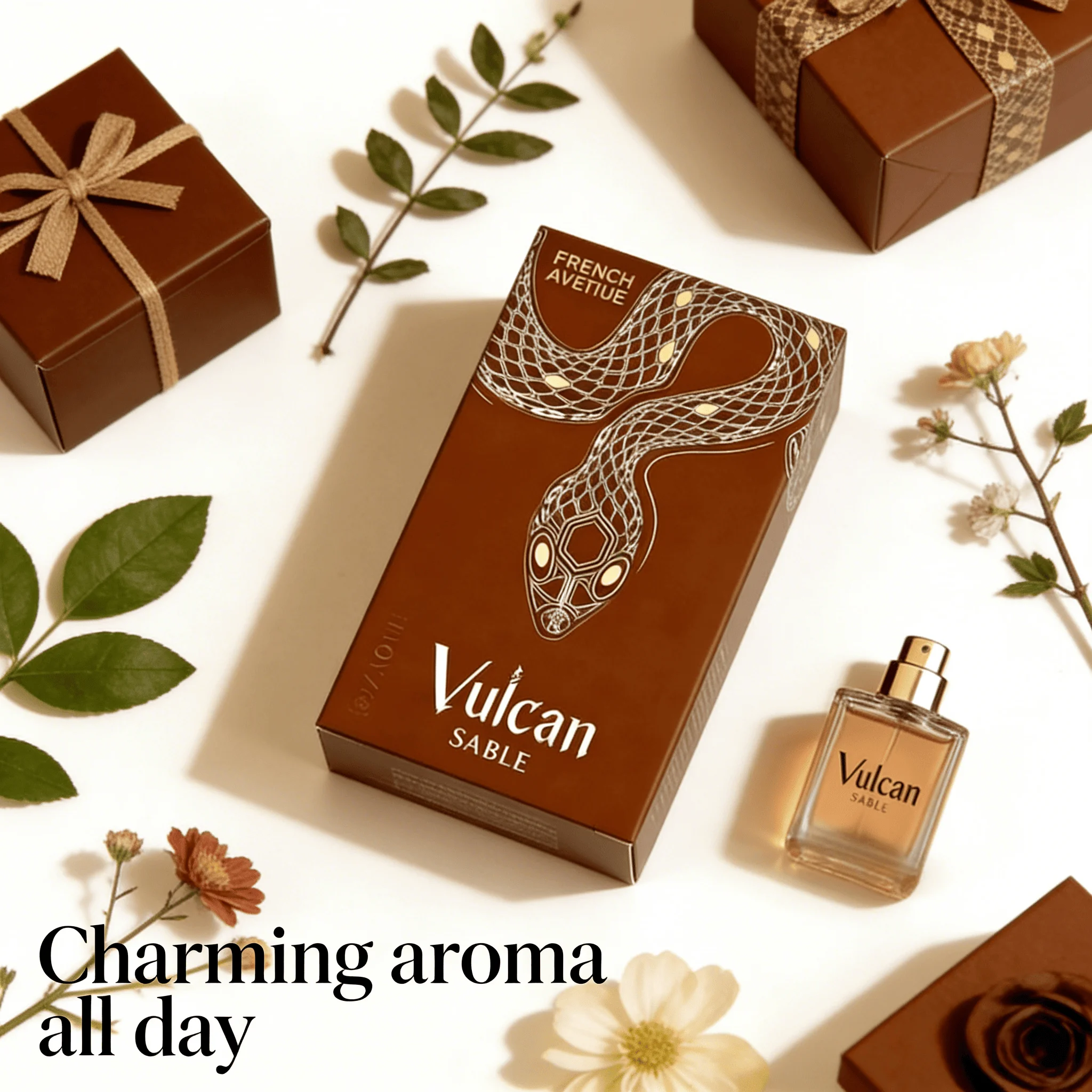 

Fragrance World French Avenue Vulcan Sable 100ml Eau de Toilette for Men