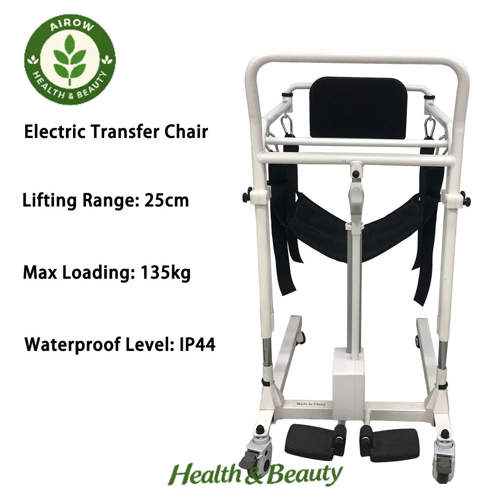 AIROW Hot-sale Electric Sling Lift Transfer Chair for Elderly With Limited Mobility Wheelchairs