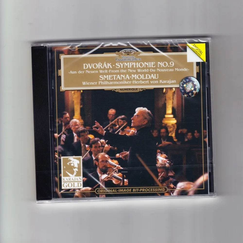 

Дво карта поряд: Симфония No.9 «Из нового мира», импортный компакт-диск — качана для любителей классической музыки