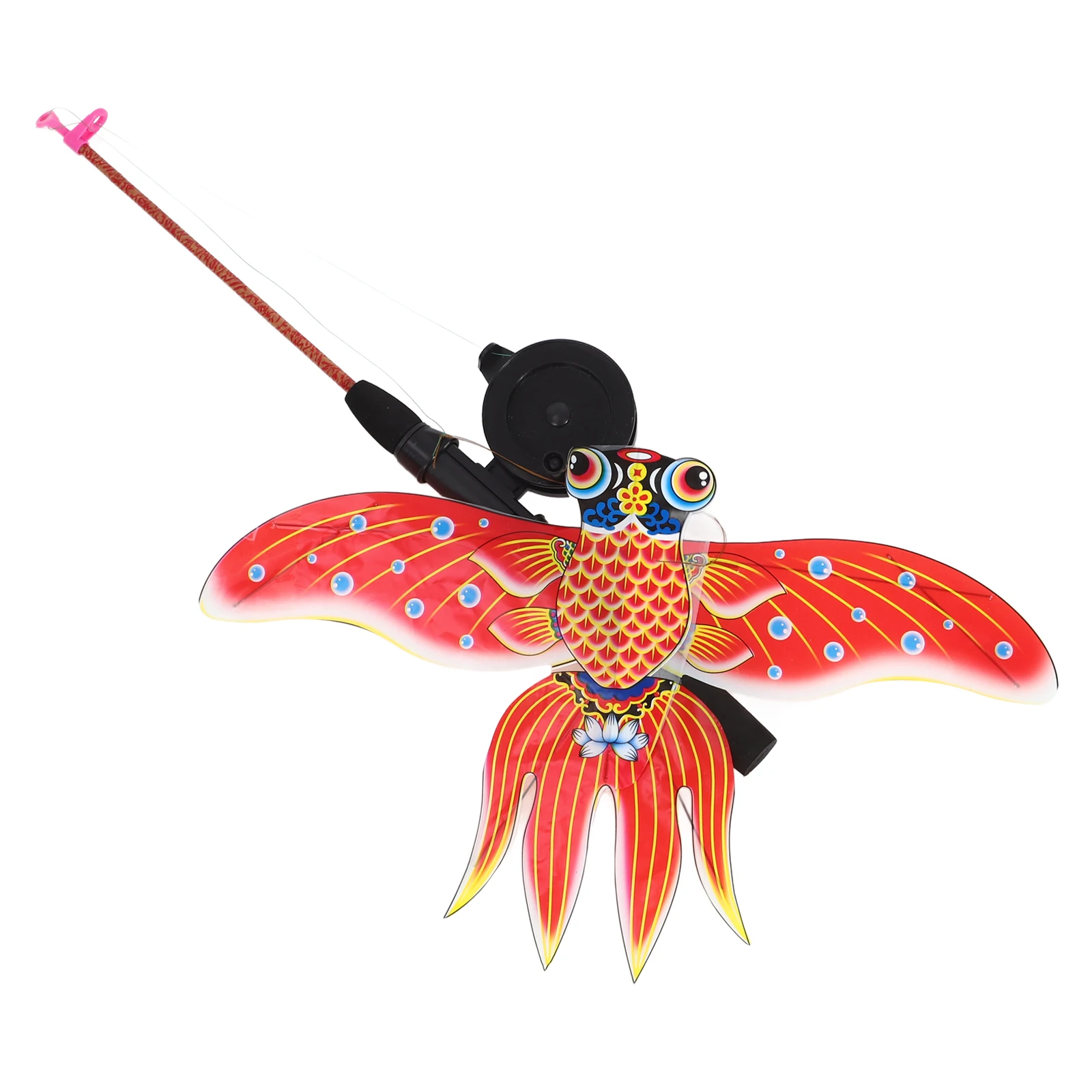 

Fishing Rod Line Outdoor Kite Lightweight Portable Kids Outdoor Kite Toy Cartoon Animal Cartoon Kites Beach Toy