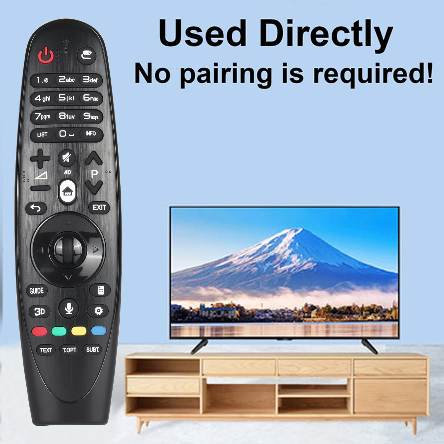 

Magic Voice Replacement Remote Control AN-MR600 for L Smart LED LCD TV Fit for AN-MR600G AM-HR600 AM-HR650A with Voice