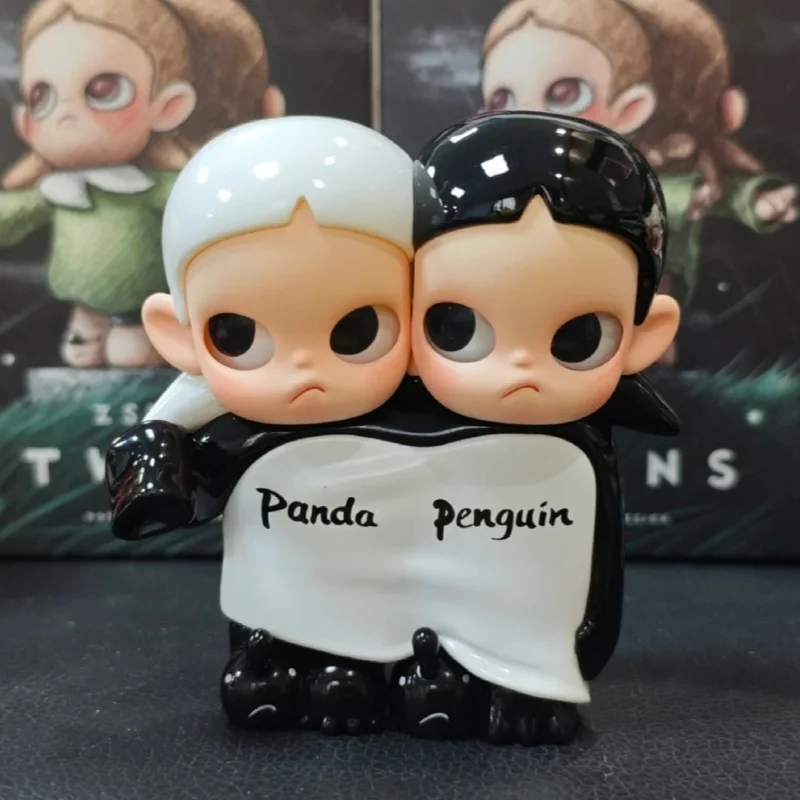 Original Zsiga Gemini Series Blind Box Kawaii Genuine Collectible Pvc Models Cute Room Decoration Models Toys  Friends Gifts