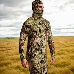 3M's Moisture Absorption Fast Drying Polygiene Antibacterial, Sports Camouflage, Hunting, High Quality Heavy weightbHoodie