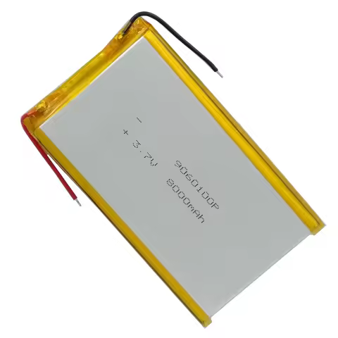 3.7V 8000mAh Battery Cell for Fiio M17 Player New Li Polymer Rechargeable Replacement-Need To Weld 90*60*100mm