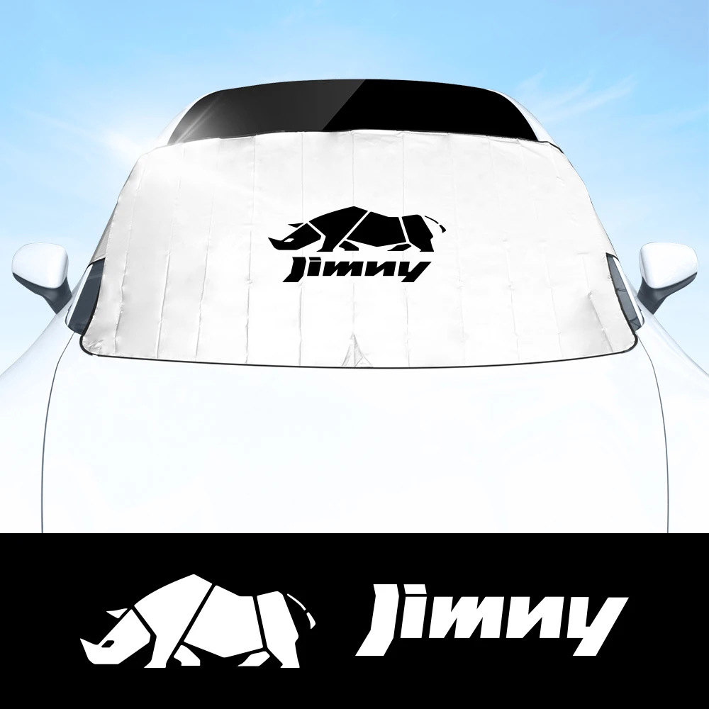 For Suzuki Jimny jb74 jb43 jb64 jb53 jb32 jb23 Car Front Windshield Cover Sun Shade With Suction Cup Auto Interior Accessories