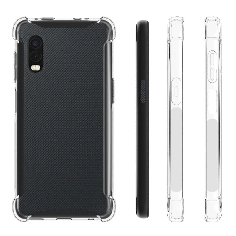 

For Samsung Galaxy Xcover Pro G715U Case Clear Air Cushion Shockproof Soft Silicone TPU Back Cover Case for Samsung X cover Pro