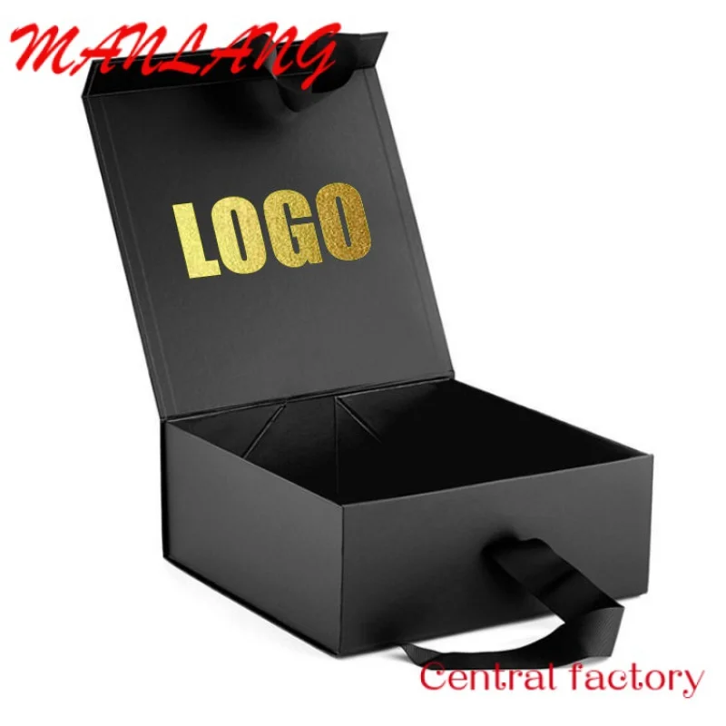 Custom  Custom shopping gift paper box recycle folding gift box container customisable paper noodle box