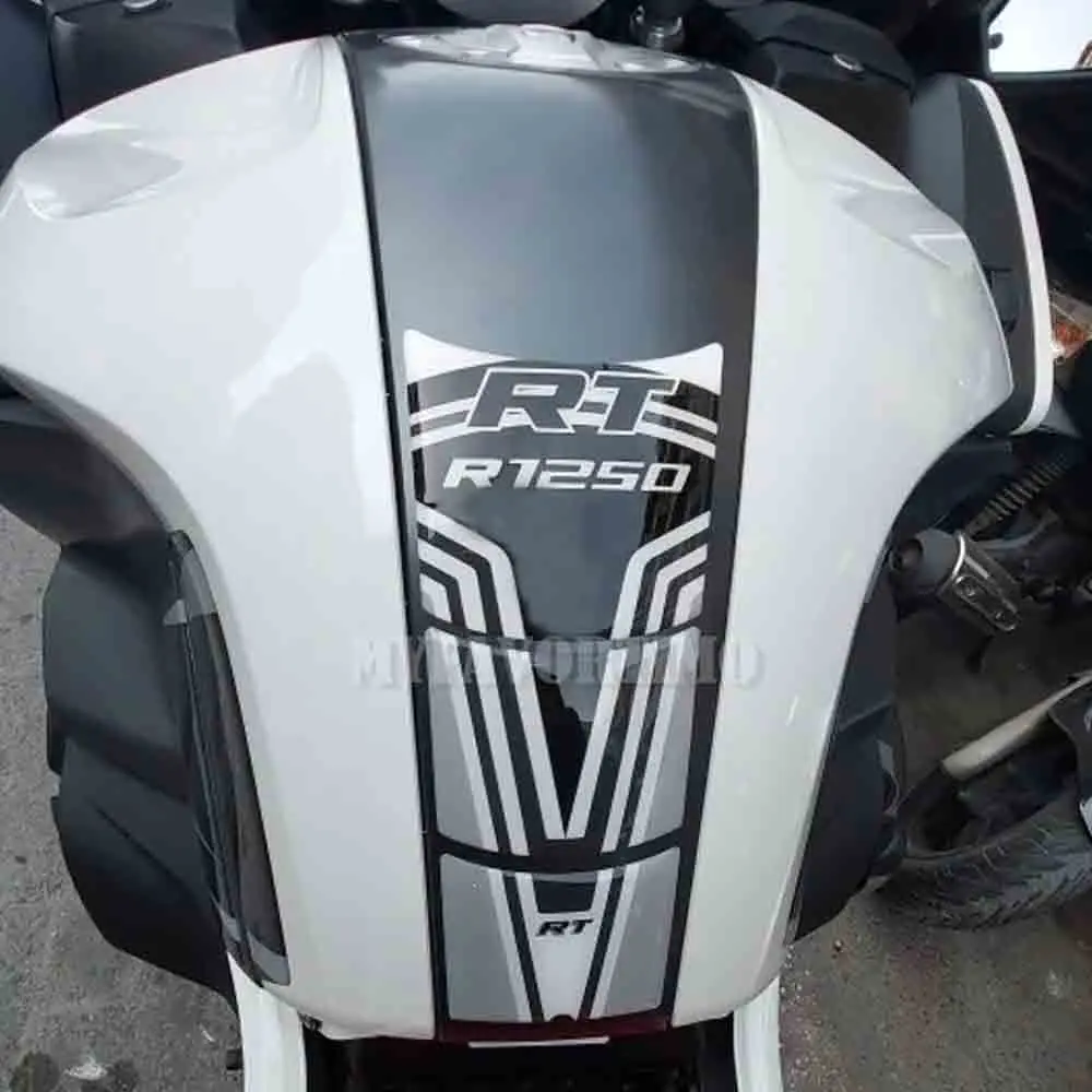 Motorcycle R1250 Motorcycle Trunk Luggage CaR 1250 RT Tank Pad Stickers Trunk Luggage Case Emblem Decal Protector Fairing Fender
