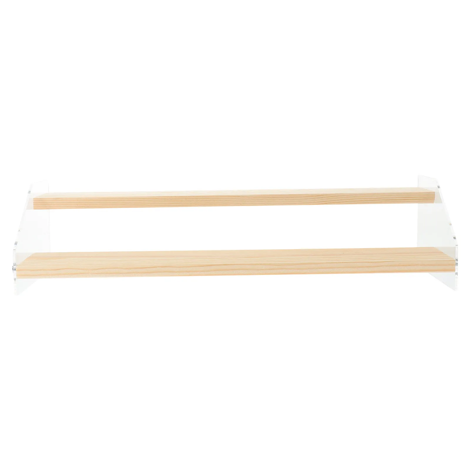 Wooden Multi-Tier Display Riser Stand Fine Workmanship Desktop Storage Shelf Ascending Display Rack Collections Showcase
