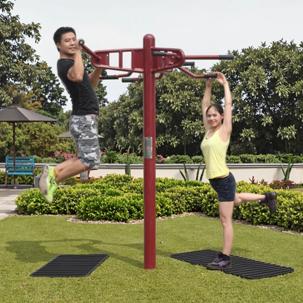 Adult Outdoor Fitness Equipment Steel Gym Components for Park Use for Exercise & Workout