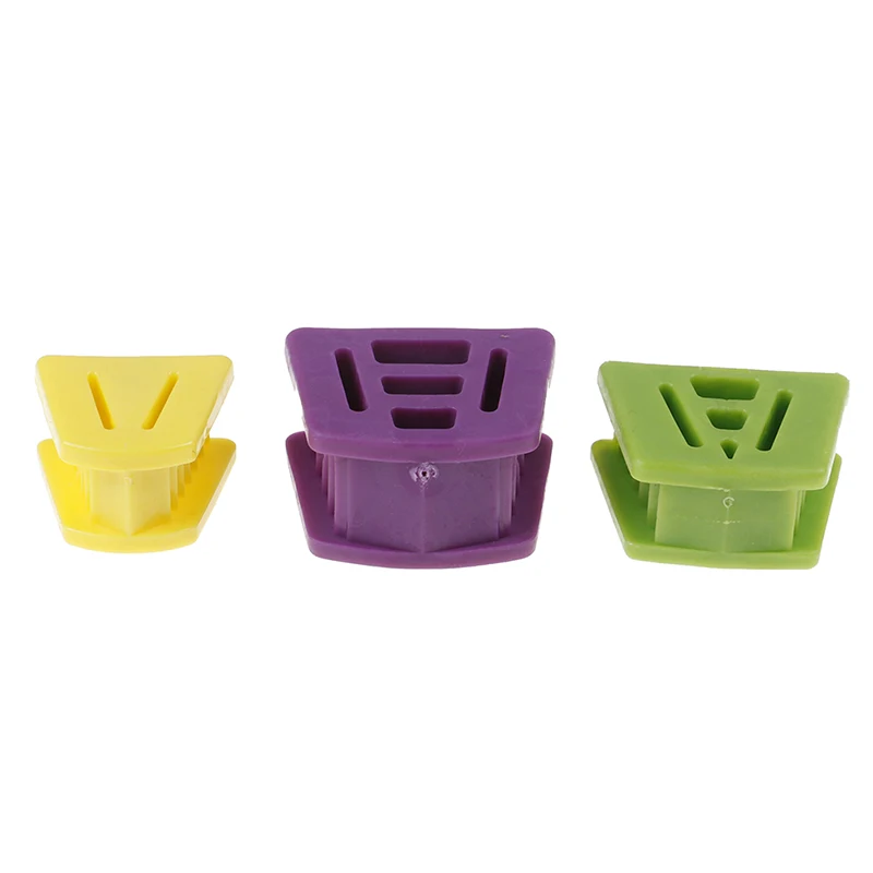 3PC Dental Silicone Mouth Prop Bite Rubber Opener Retractor Latex Teeth Oral Hygiene Care Tool  Intraoral Supporting Device